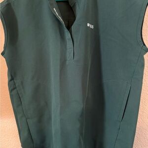 FIGS Dark Green Technical Collection Top